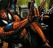 Spider-Man artwork from the Flair Marvel 1994 preview