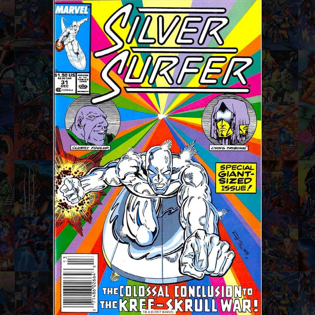 Silver Surfer volume 3 number 31 cover, 1989