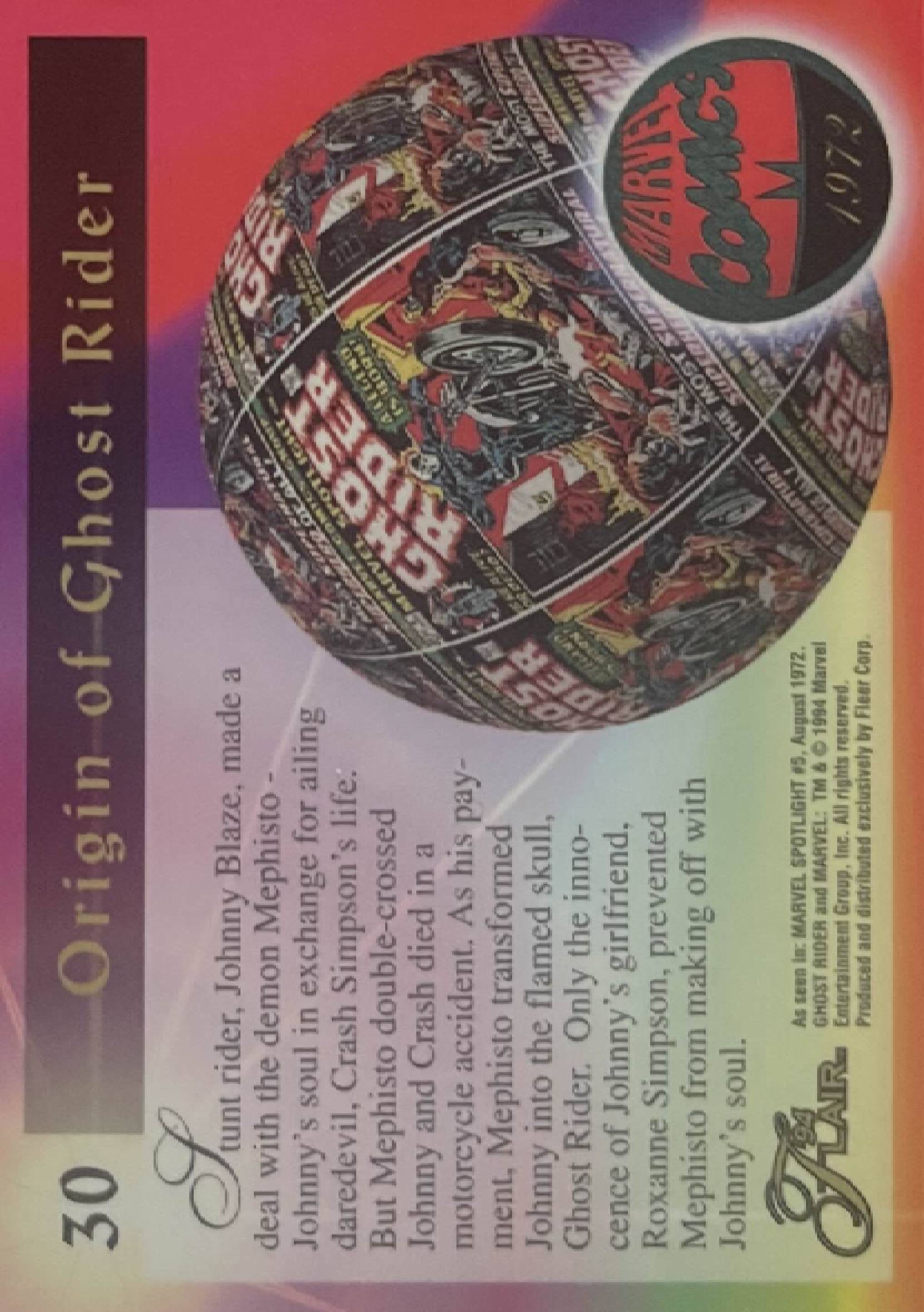 30 The Original Ghost Rider (back)
