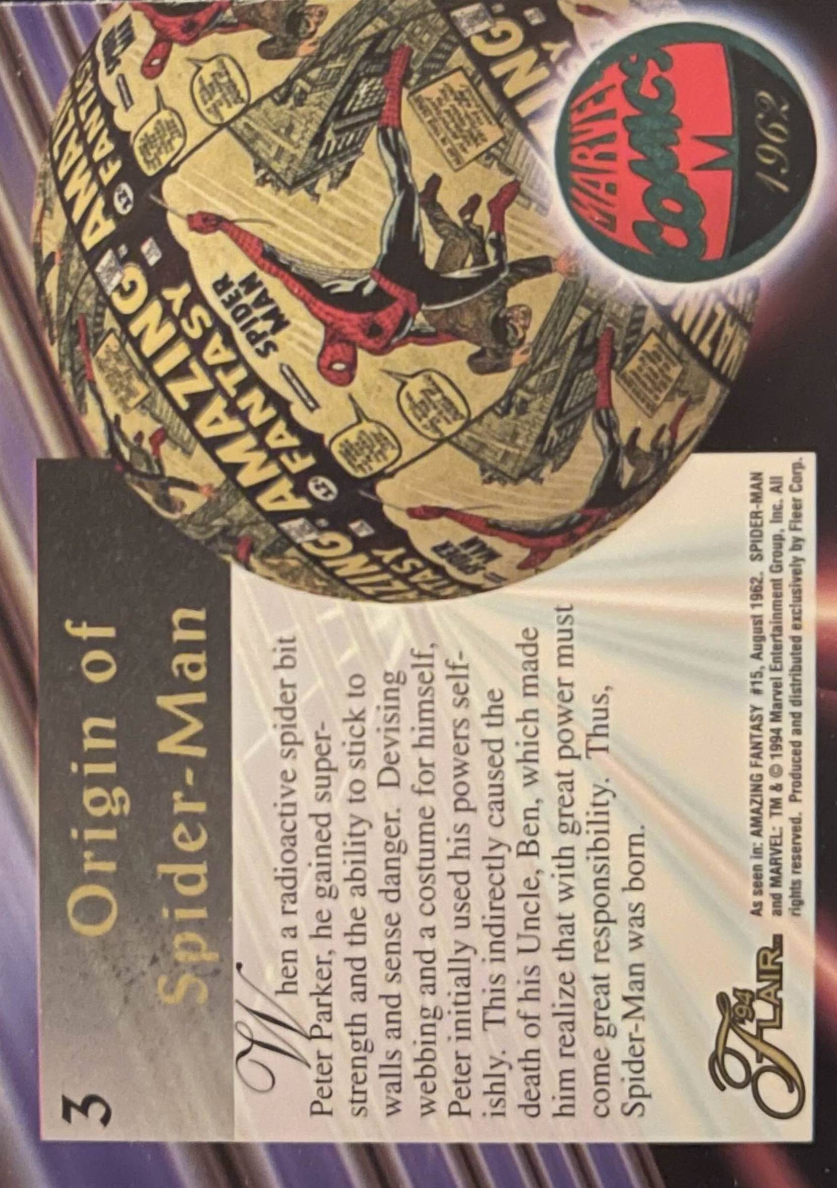 3 With Great Power... (Spider-Man) (back)