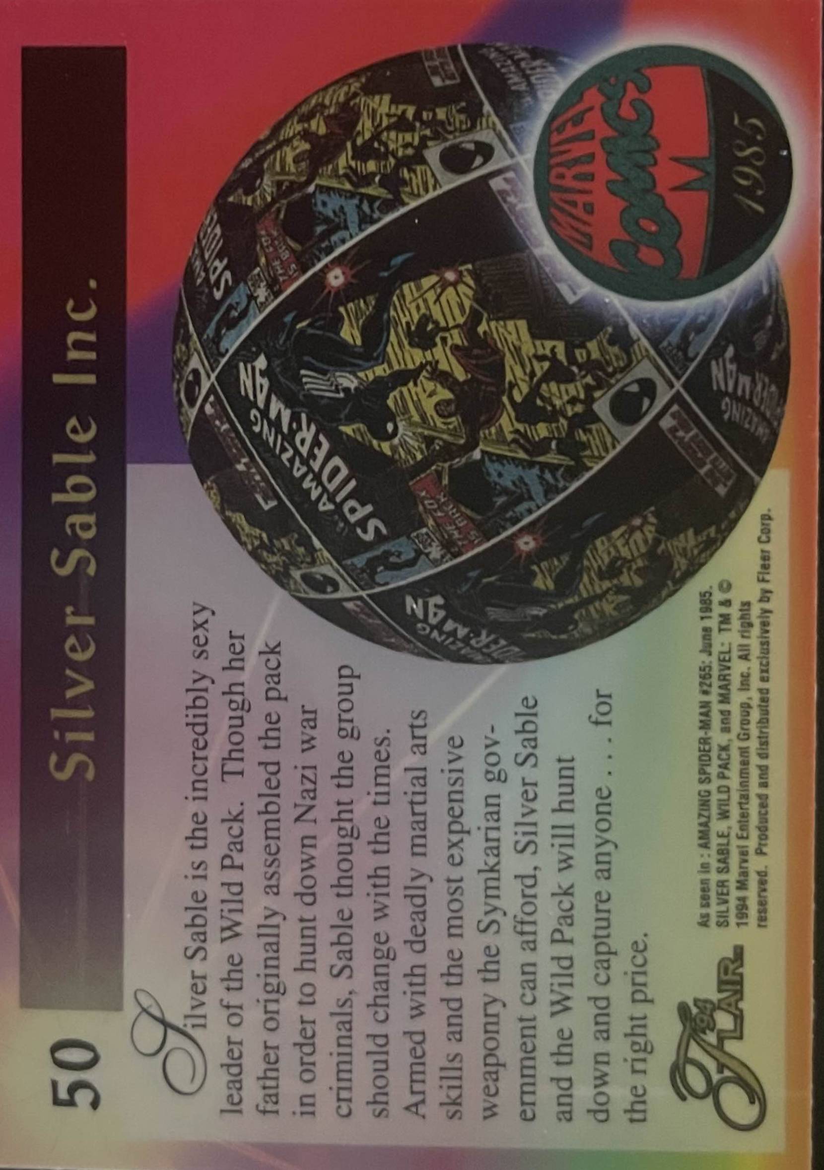 50 Silver Sable Inc. (back)
