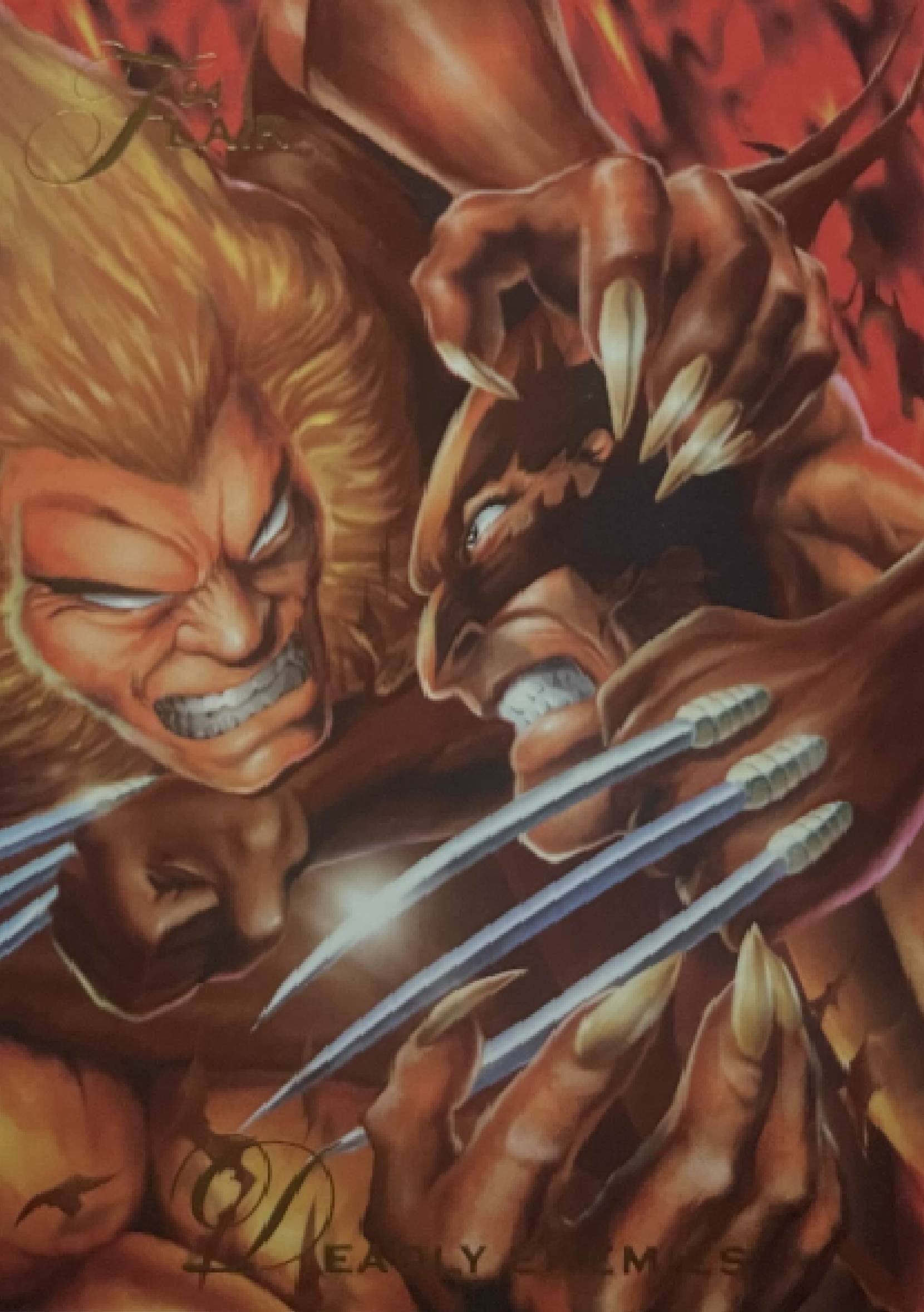 53 Deadly Enemies (Wolverine, Sabretooth) (front)