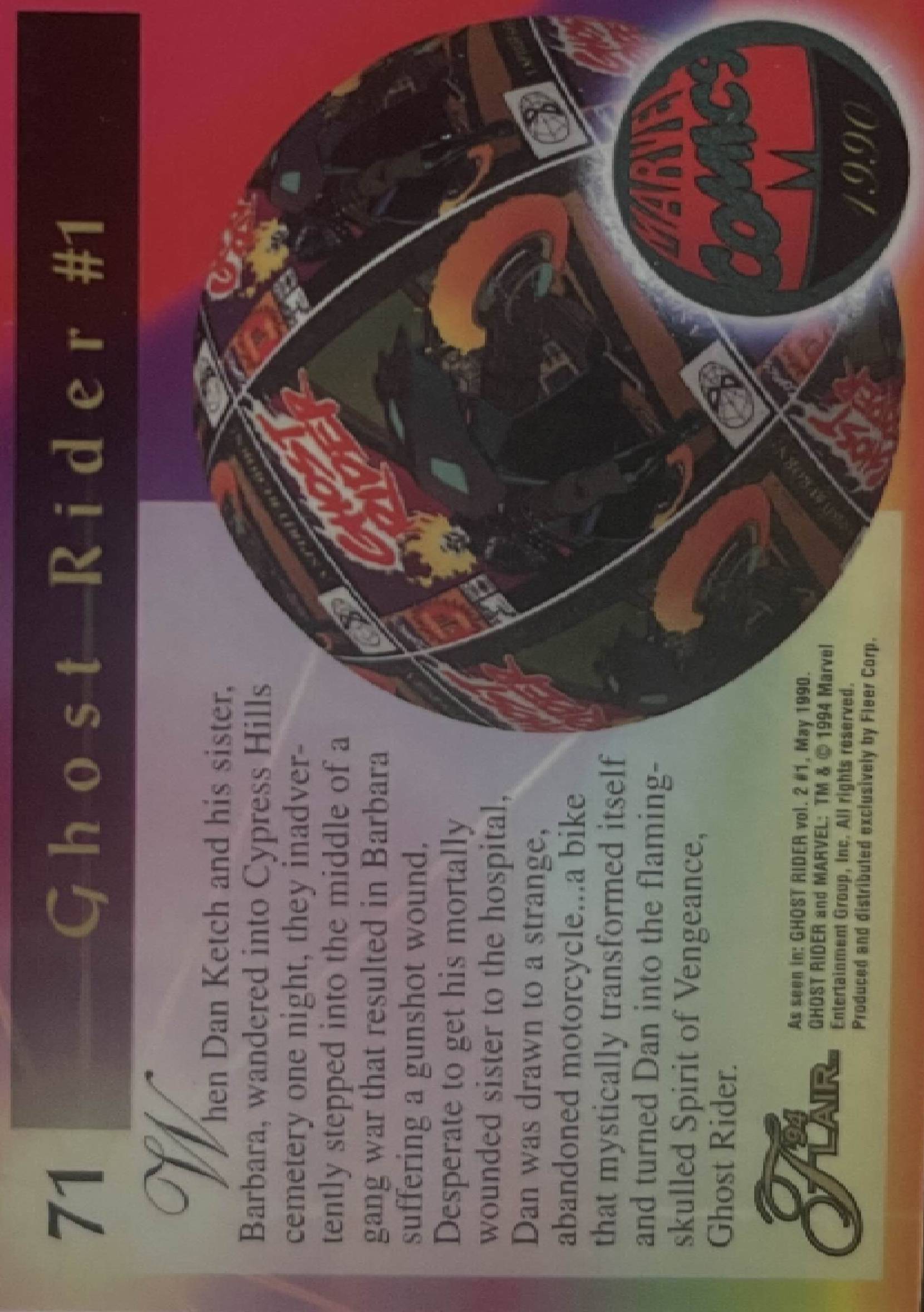 71 New Ghost Rider (back)