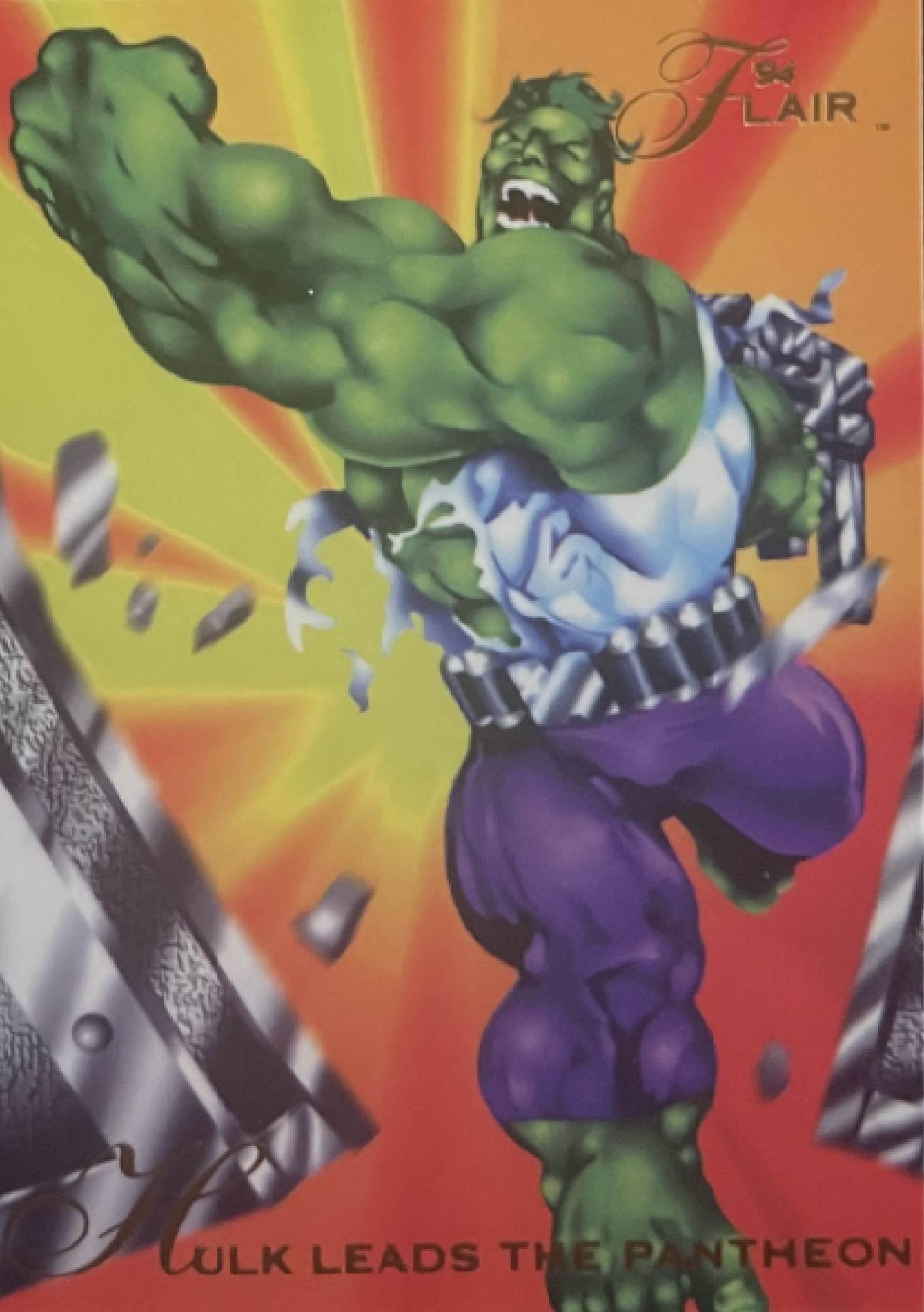 95 Hulk Leads the Pantheon (front)