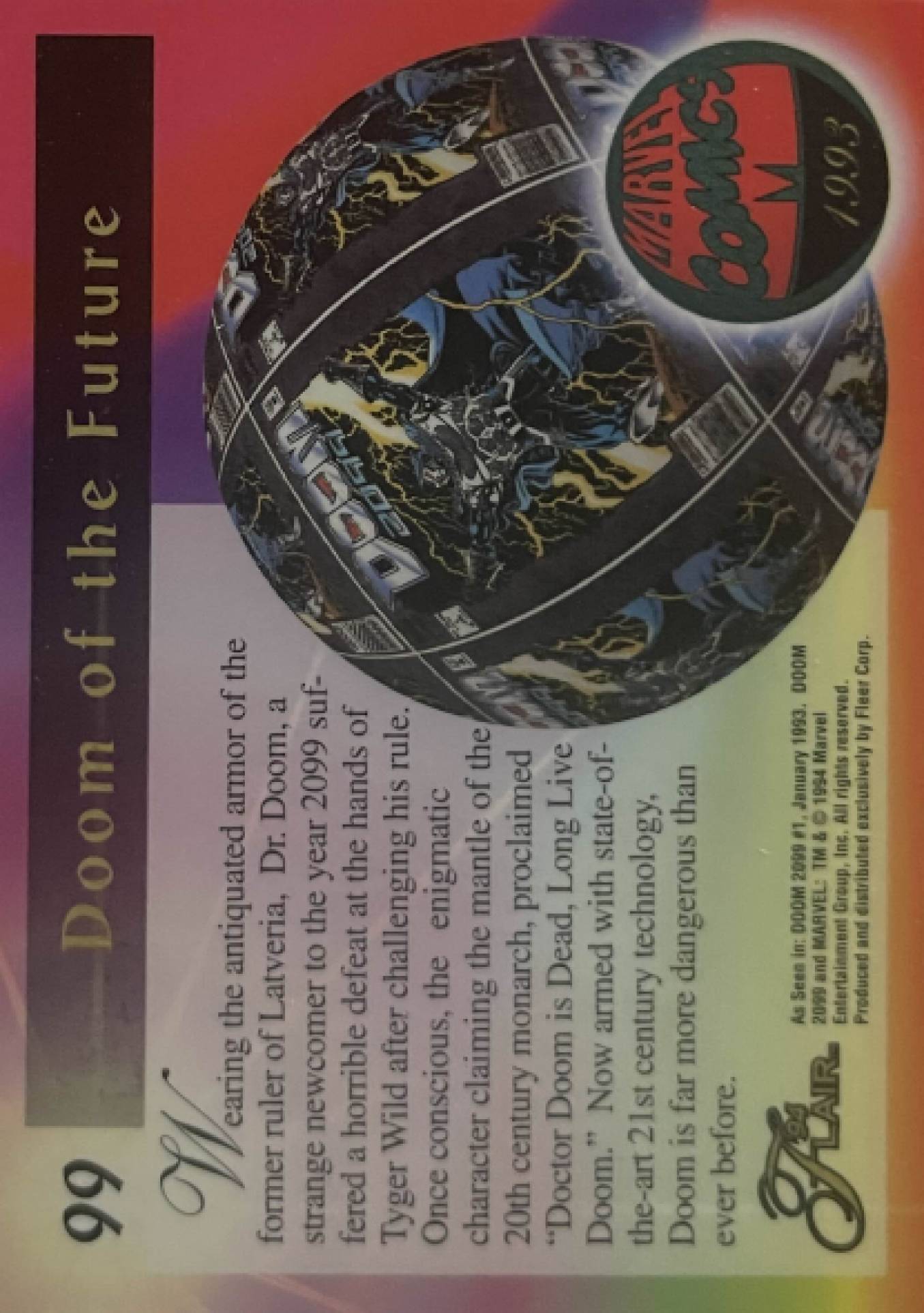 99 Doom 2099 (back)