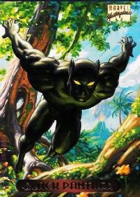 1994 Marvel Masterpieces - #8 - Black Panther